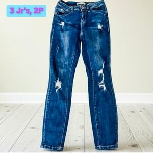 YMI distressed jeans(3 Jrs, 2P adult)